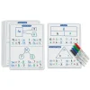 Sale Write & Wipe Visualise Maths Boards 30pk Teaching Aids|Number