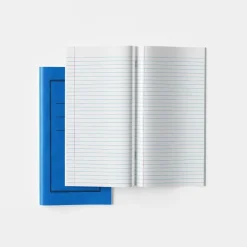 Sale 6.5''x 4'' Exercise Book 8mm Ruled Blue 48pg 50pk Exercise Books|6.5 X 4