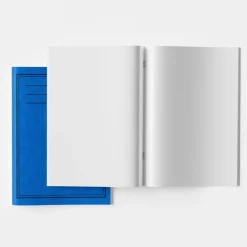 Discount 6.5''x 5'' Exercise Book Plain Blue 24pg 50pk Plain|5" X 6.5"
