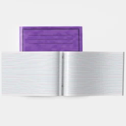 Clearance 6.5''x 8'' Handwriting Book Inter-ruled Purple 40pg 50pk Writing|Exercise Books